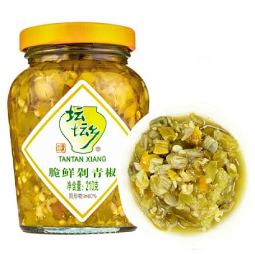 坛坛乡脆鲜剁青椒210g