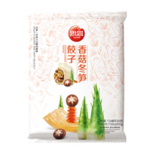 思念素水饺香菇冬笋500g