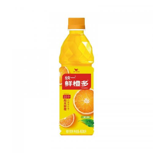 统一鲜橙多450ml